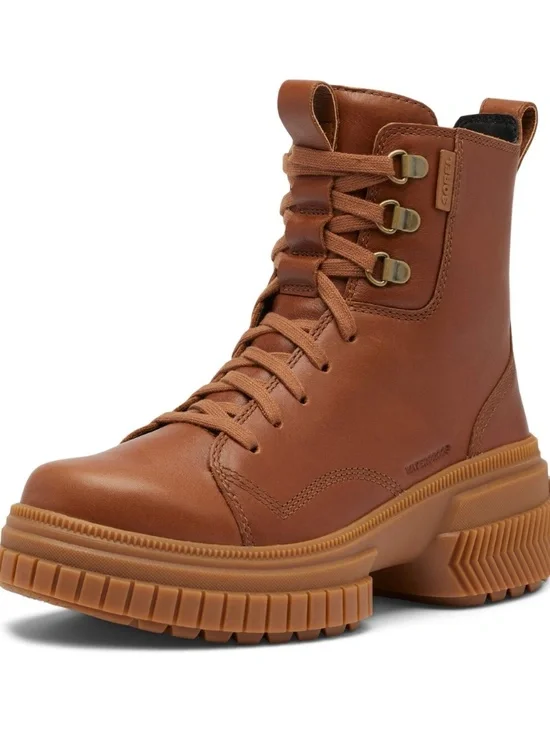 Sorel Ona Ave Lace Waterproof Leather Boots NWT Size 9 - Picture 2 of 6